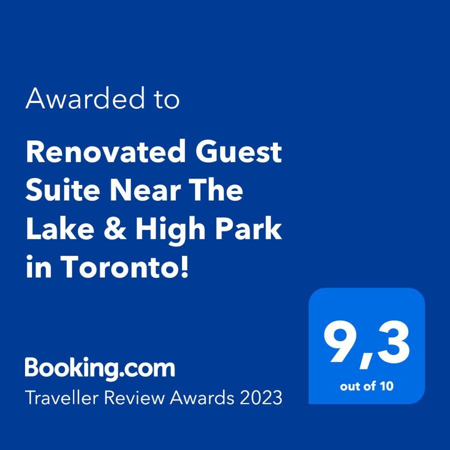 Renovated Guest Suite Near The Lake & High Park In Toronto! Buitenkant foto